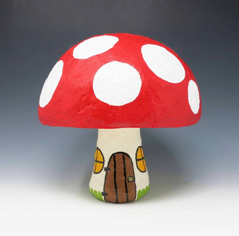 Whimsical Mushroom Houses